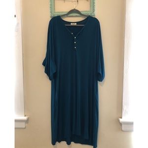 Dwell & Slumber Moroccan Blue Dress Jersey M/L